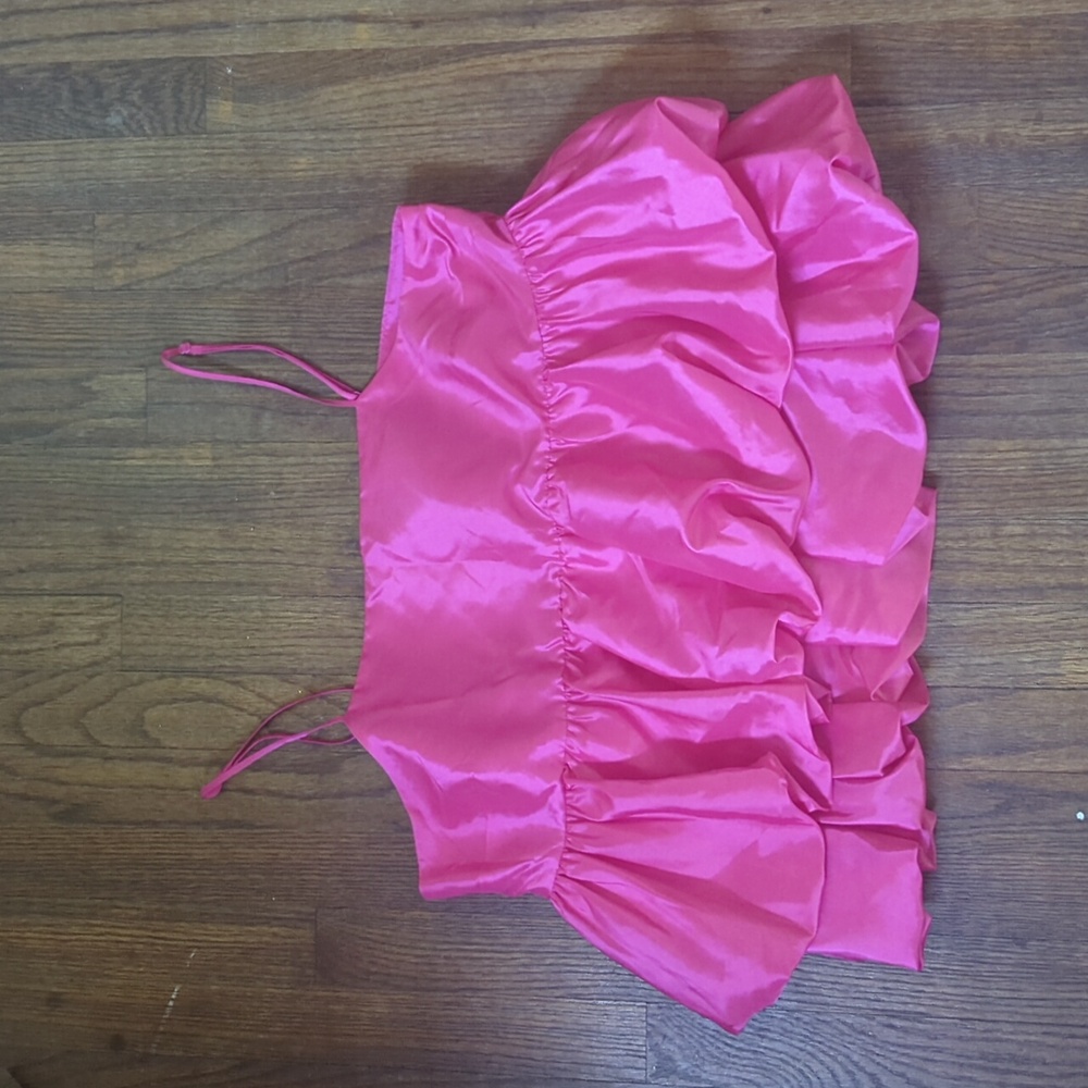 Bubble crop top